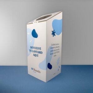 Contenedor de lanyards