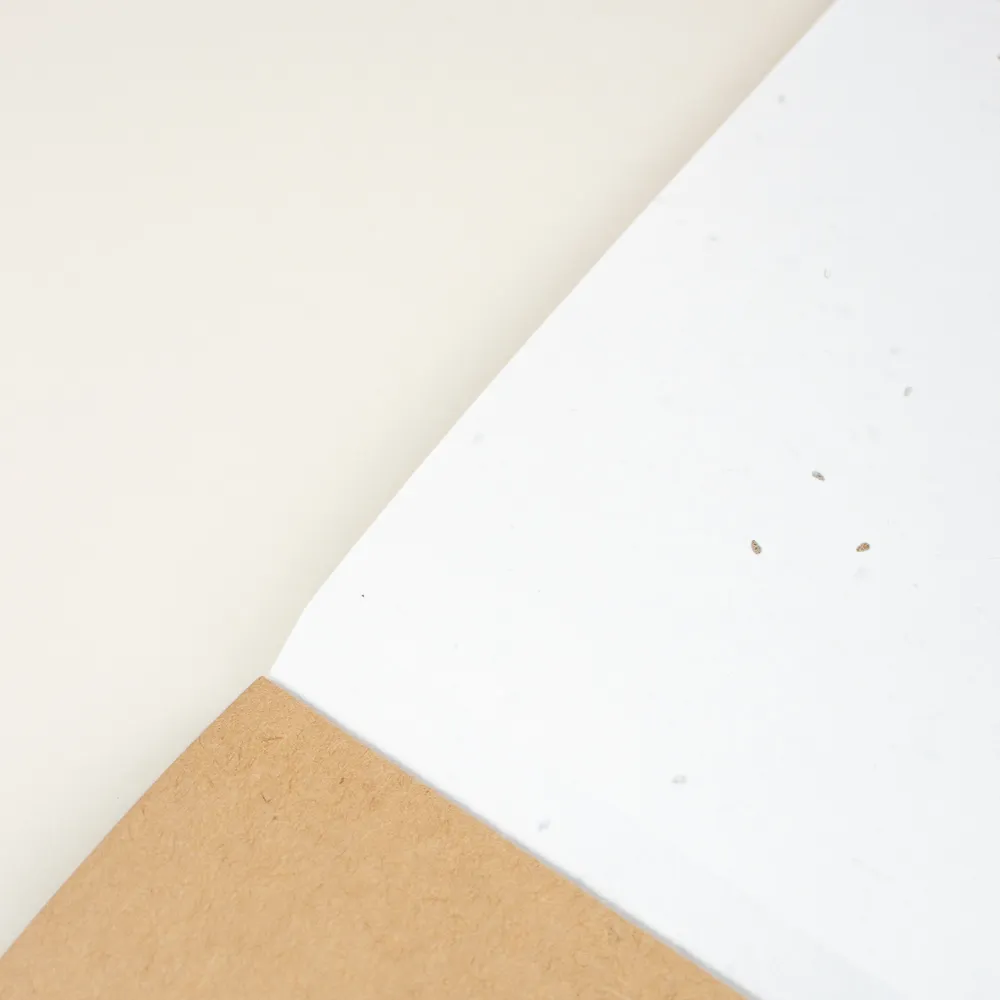 cuaderno con semillas tapa kraft cuaderno con semillas tapa kraft