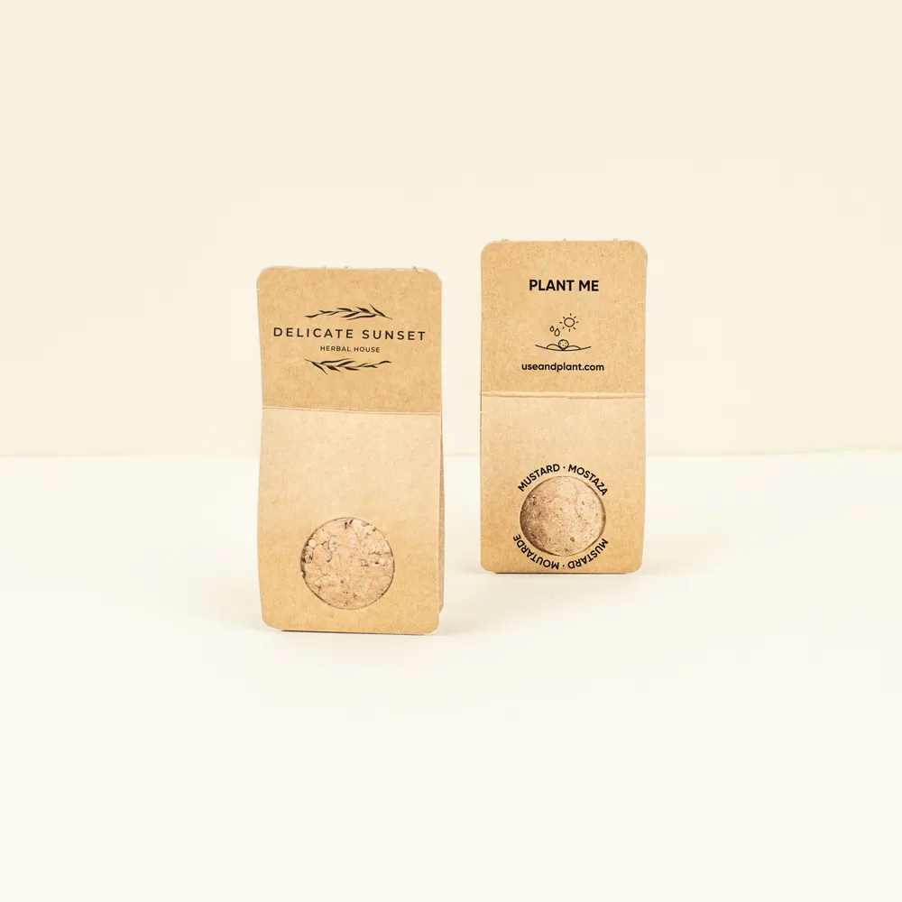 Bombon monodosis kraft serigrafia