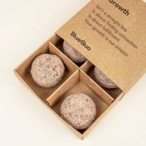 bombon plantable merchandising ecologico