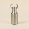 botella acero inoxidable 500 ml sin diseño fondo beige