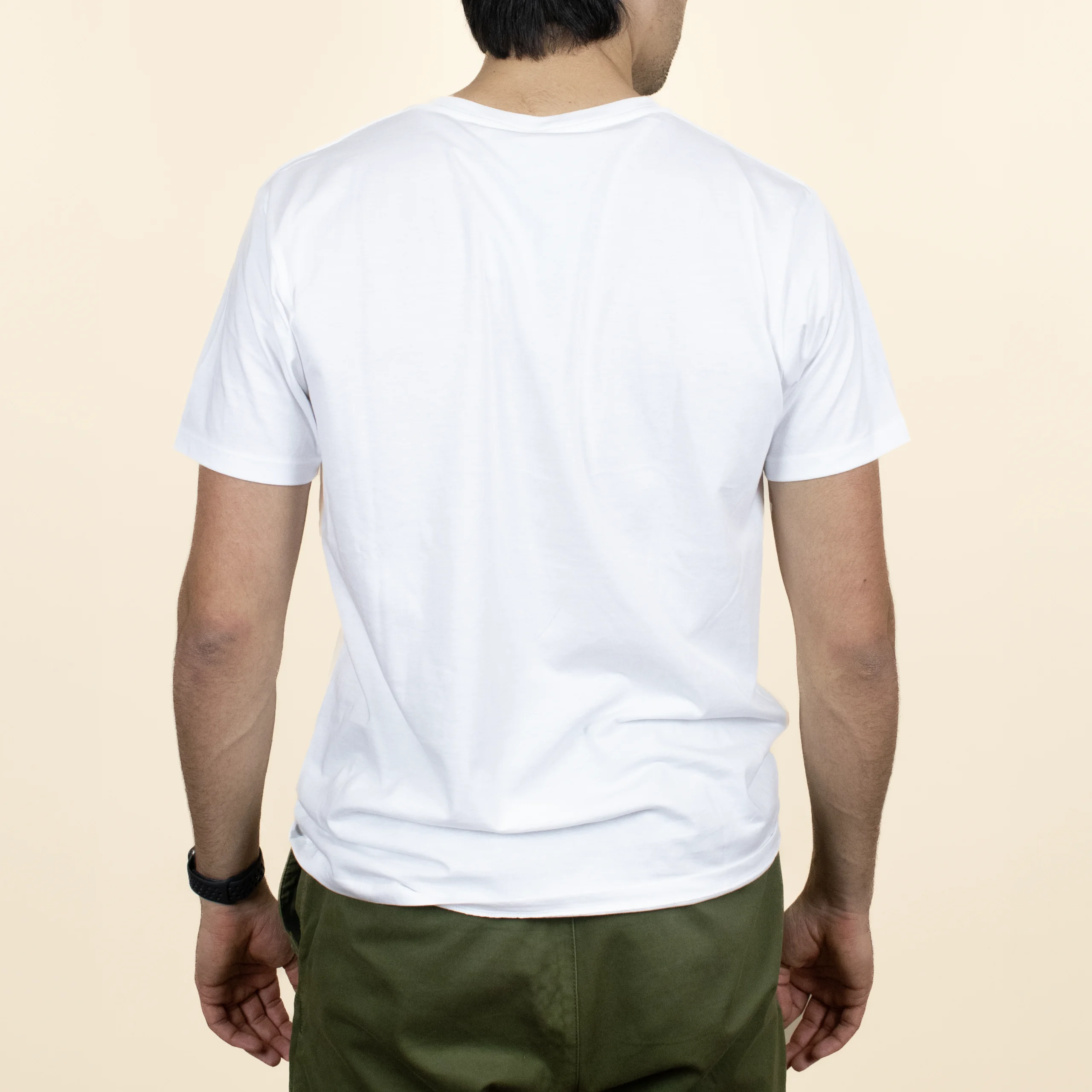 Camiseta Blanca Espalda Chico