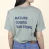 camiseta personalizada verde Espalda Chica