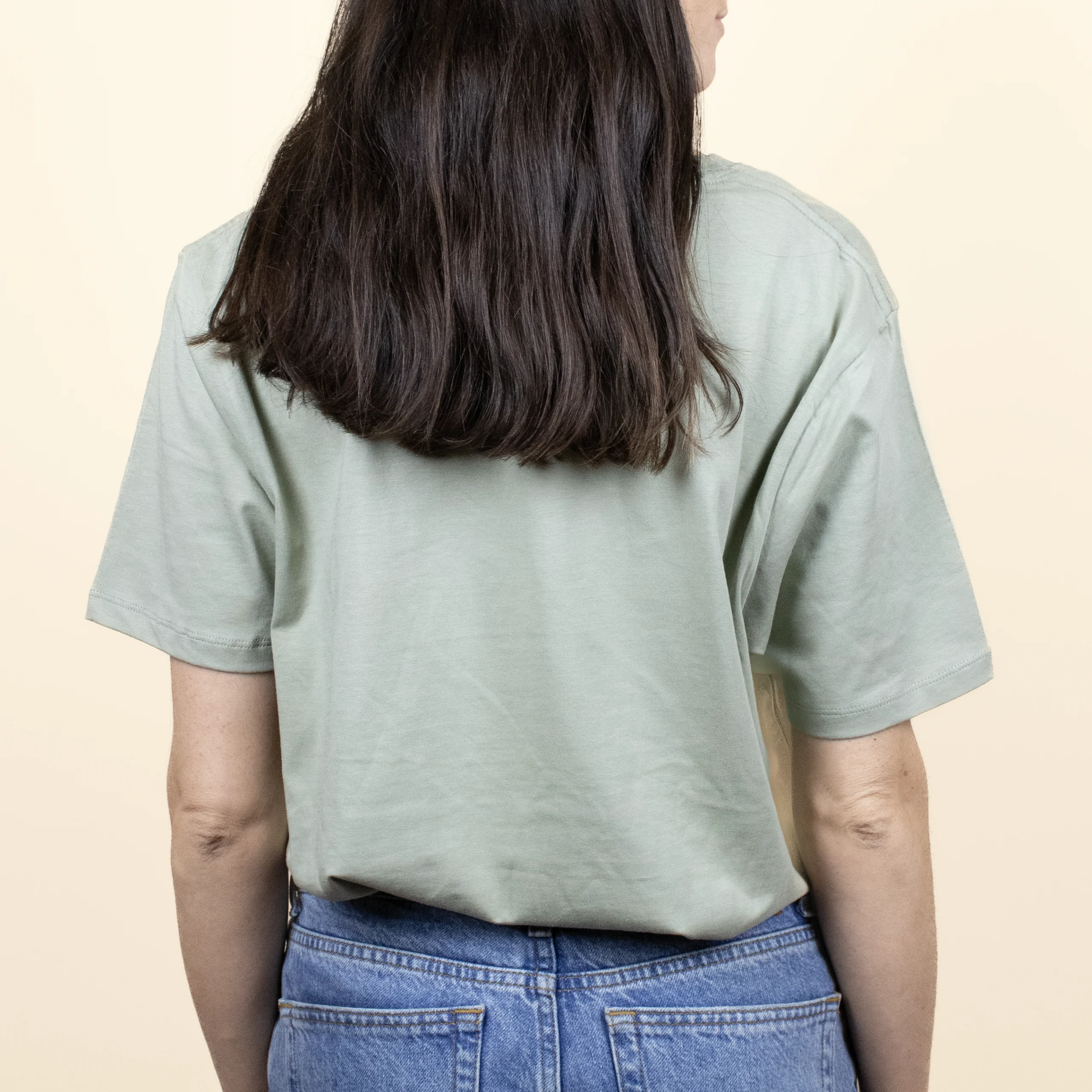 camiseta-personalizada-verde Camiseta Verde Espalda Chica