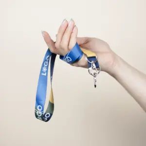 Lanière rPET à double mousqueton