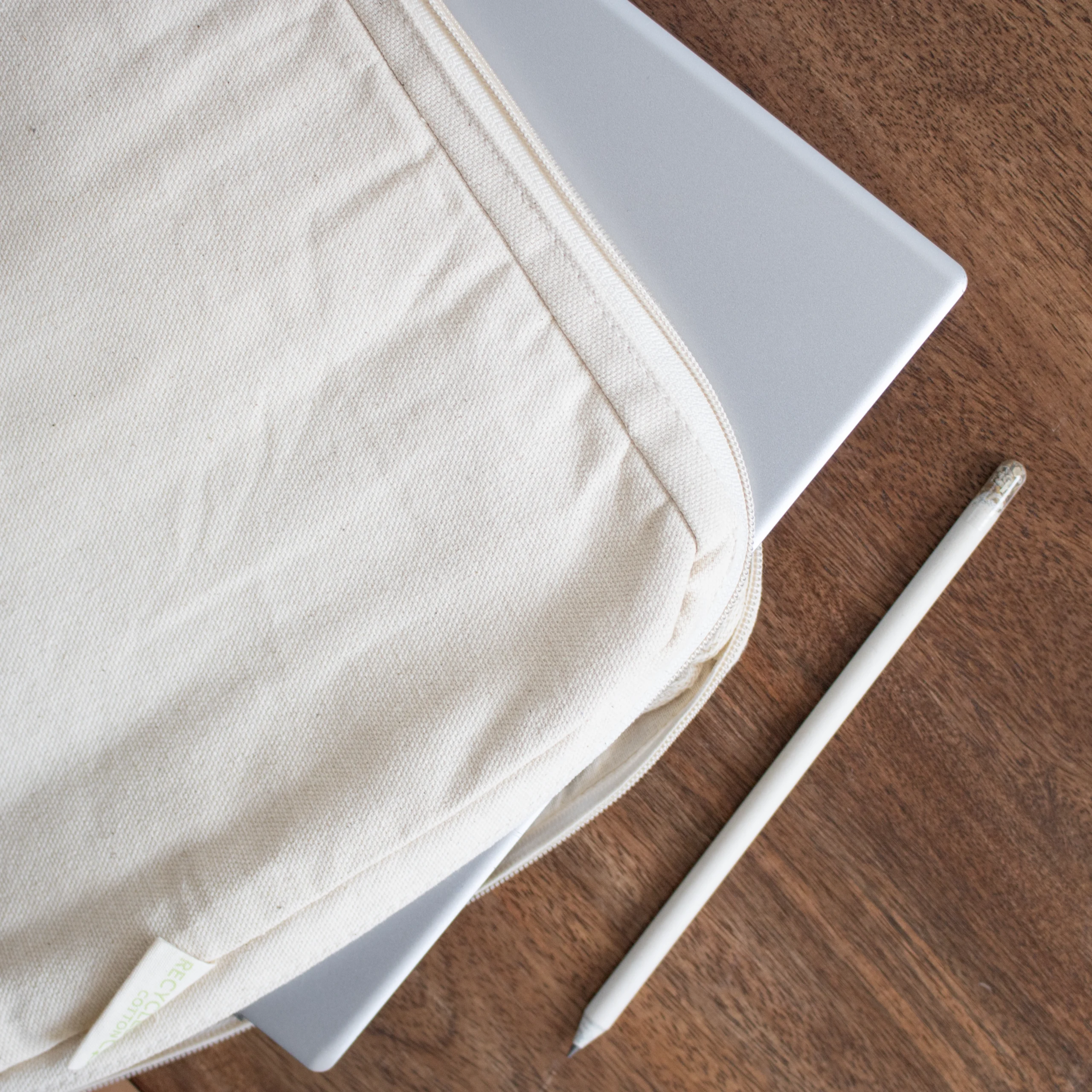 Funda portátil 15 pulgadas ordenador lapicero blanco