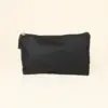 Neceser ecológico rpet negro fondo beige