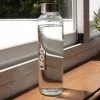 Botella de cristal personalizada ventana al sol