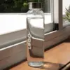 Botella de cristal personalizada ventana al sol