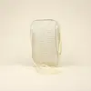 Riñonera portamóvil personalizada beige trasera