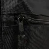 Mochila personalizada para niños color negro detalle cremallera