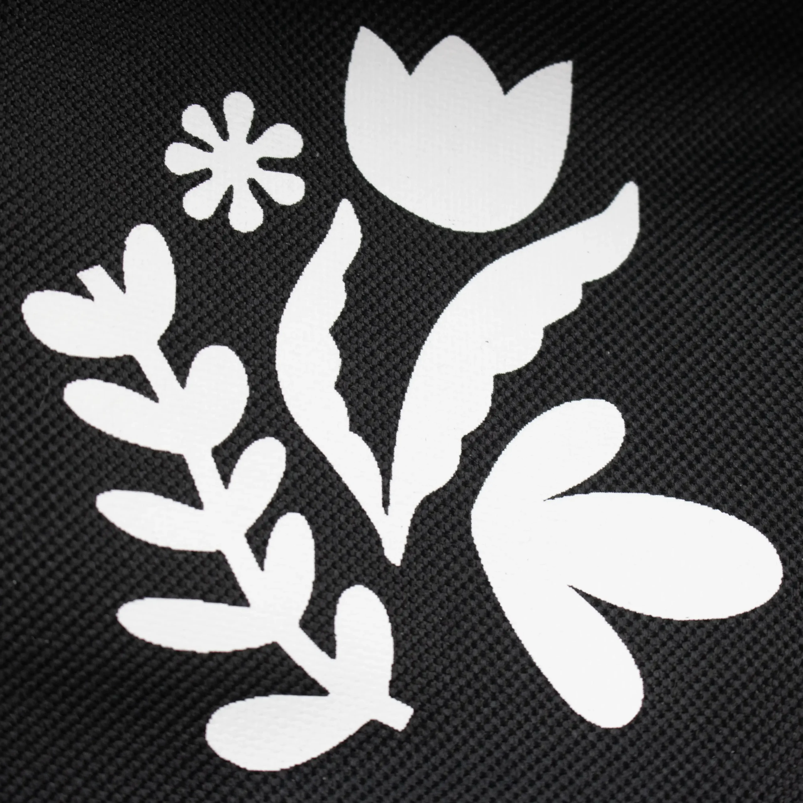 Mochila personalizada para niños CHIKIA Serigrafia Mochila personalizada para niños color negro con logo blanco