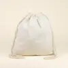 Mochila cuerdas personalizada tipo saco color beige