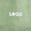 Delantal ecológico verde personalizado con logo blanco