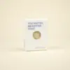 Jabón ecológico con packaging blanco personalizado