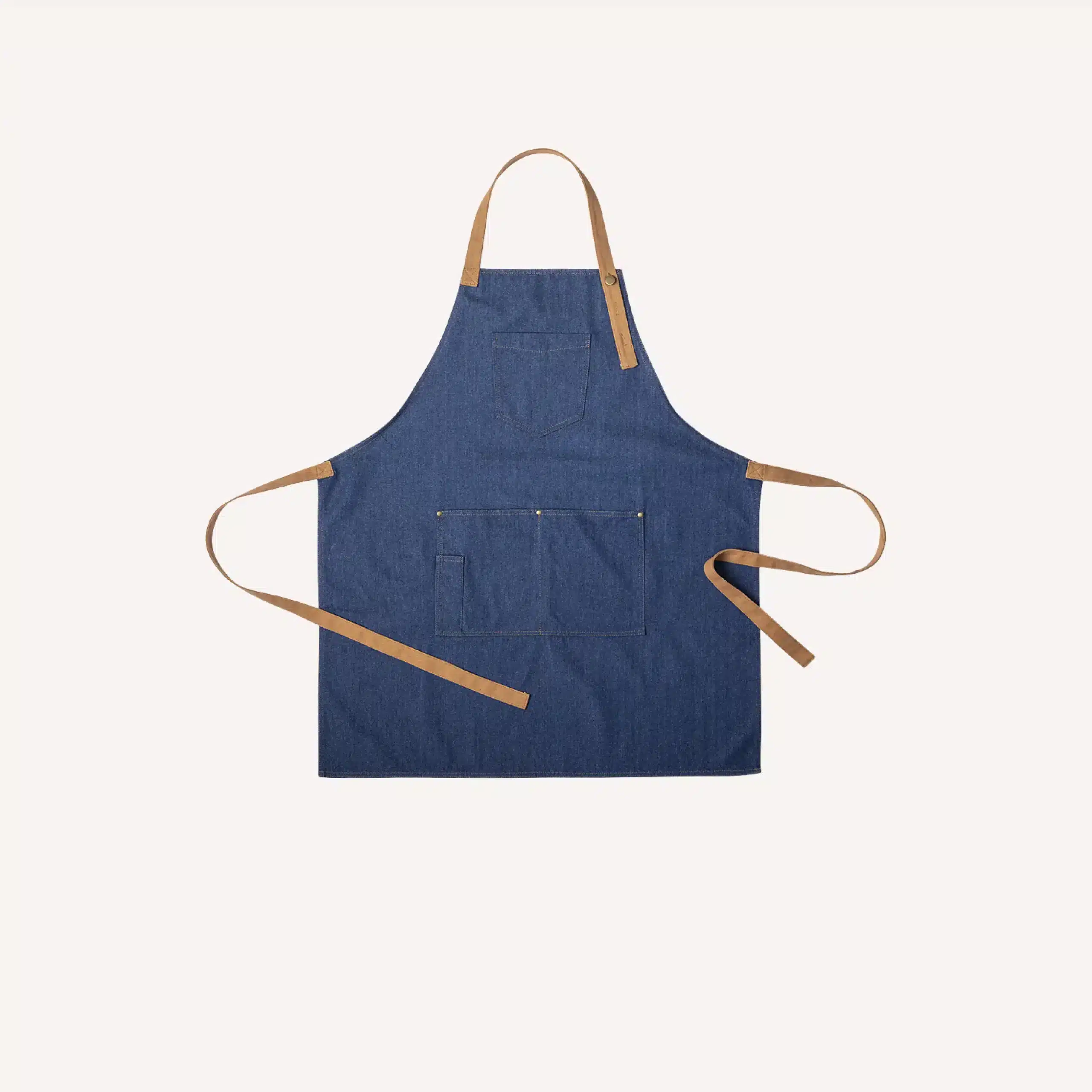 icono delantal azul