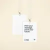 Dos acreditaciones personalizadas con lanyards de algodón