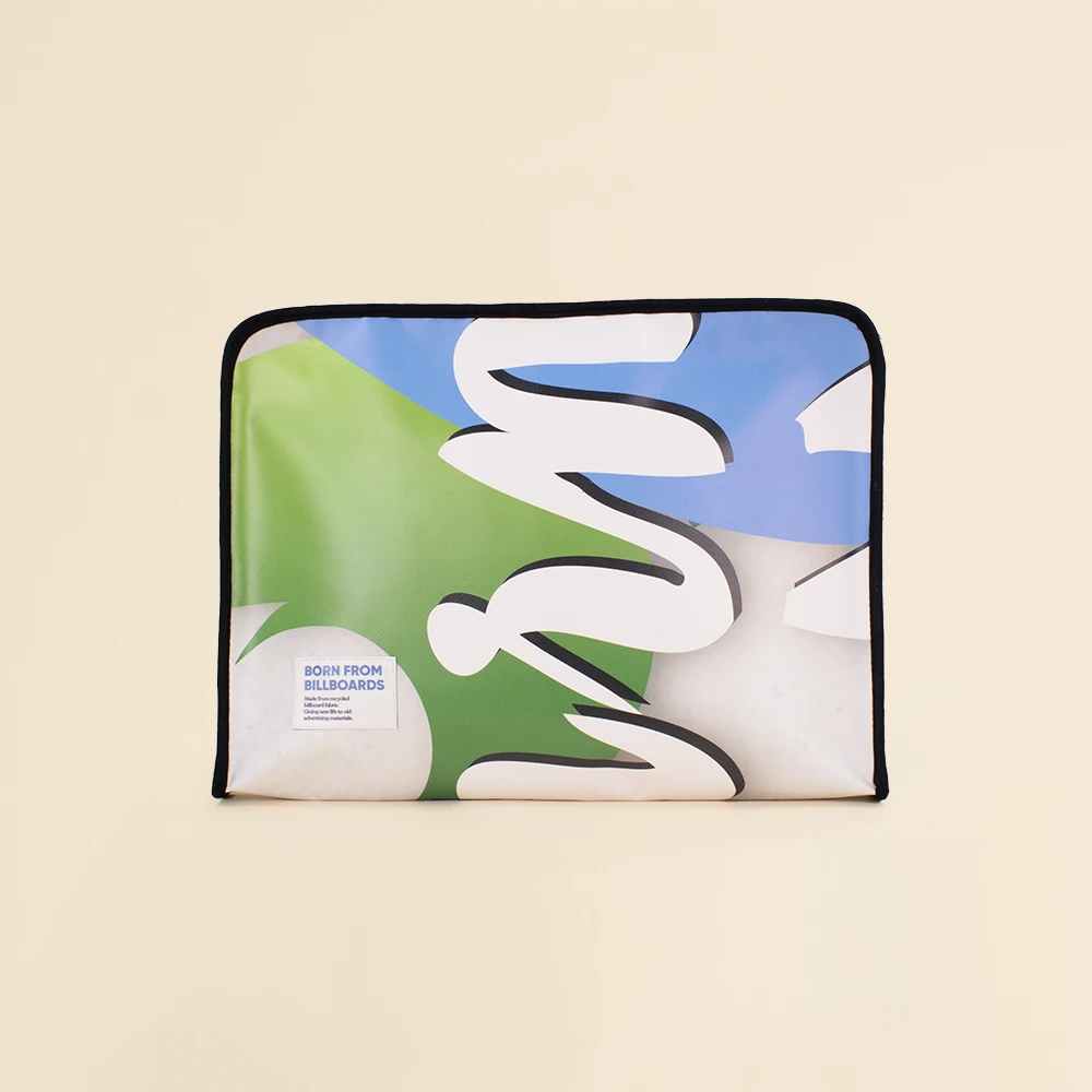 Funda de portátil ecológica de lona LISA Funda de portátil personalizada hecha con lona reciclada