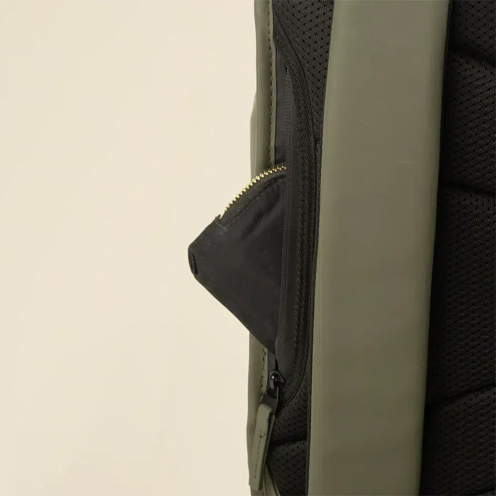 Mochila reciclada con cierre roll top SWAV Cremallera de mochila reciclada con cierre roll top