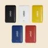 Batería externa personalizada REVOLT Cinco baterías externas de diferentes colores personalizada con la palabra "LOGO"