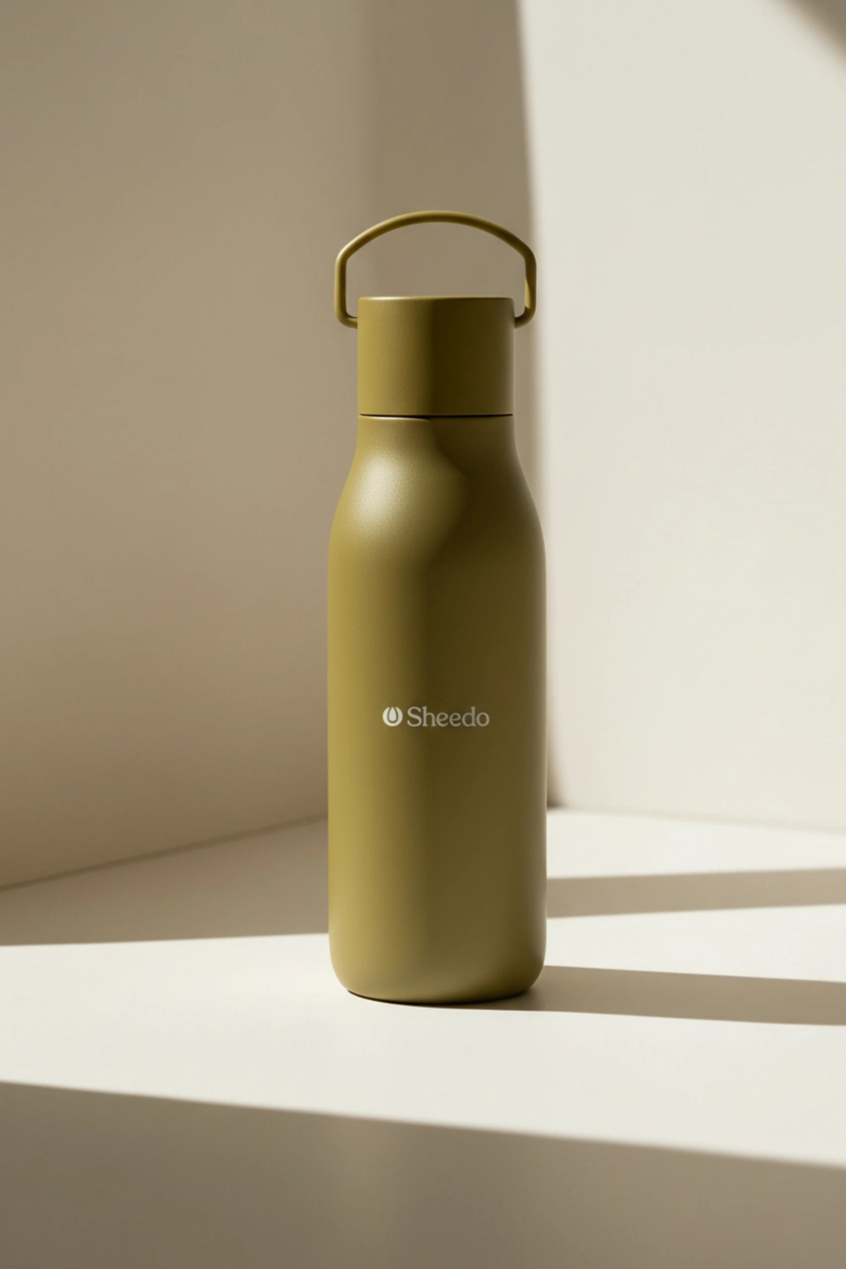 Botella térmica LEFRIK CIRCUS Botella térmica verde de la marca Lefrik personalizada con el logotipo de Sheedo