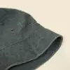 Gorro bucket con logo TULUM Gorro bucket con logo , efecto desteñido. De corte Bob. Con personalización a todo color. De color negro con dos ojales transpirables.