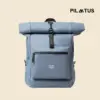 Mochila urbana - Pilatus Urban Mochila urbana y enrollable de la marca Pilatus , de color azul y con personalización a 1 tinta.